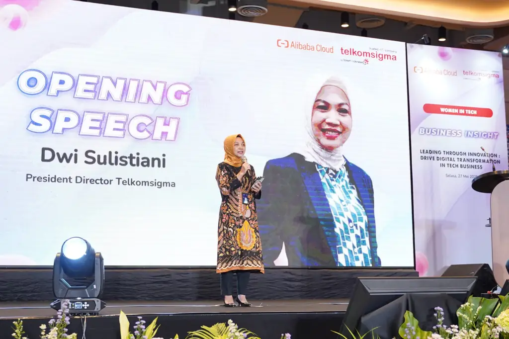 Telkomsigma Gandeng Alibaba Cloud Selenggarakan Event Women in Tech